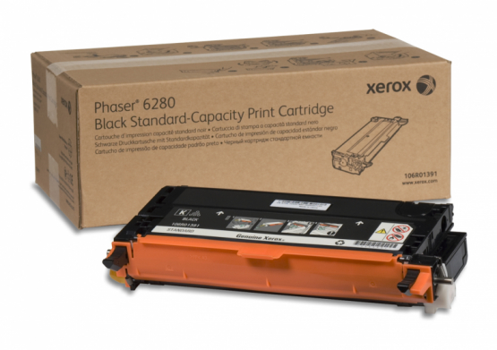 Xerox Phaser 6280 Black Toner Cartridge (106R01391) 
