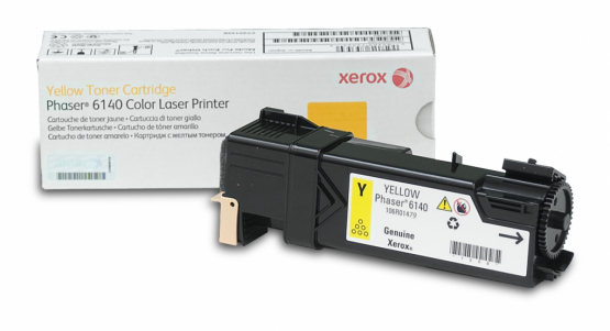 Xerox Phaser 6140 Yellow Toner Cartridge (106R01479) 