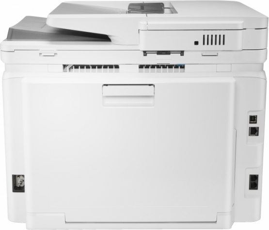 HP Color LaserJet Pro MFP M283fdn, Print, Copy, Scan, Fax, Front-facing USB printing; Scan to email; Two-sided printing; 50-sheet uncurled ADF