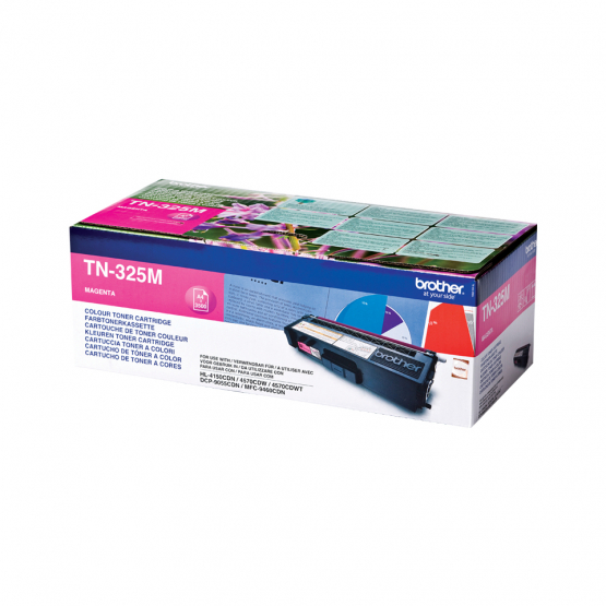 Brother TN-325M Magenta Toner Cartridge (TN325M) 