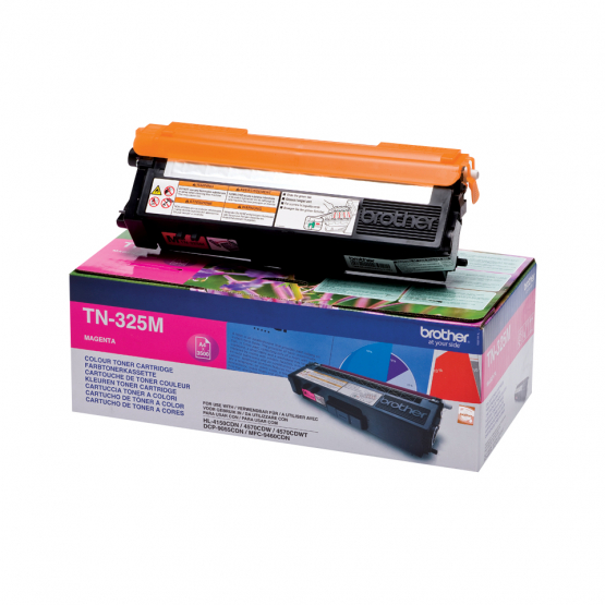 Brother TN-325M Magenta Toner Cartridge (TN325M) 