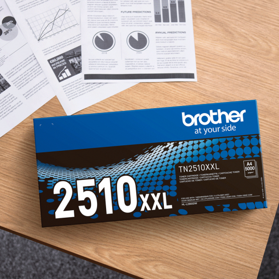 Brother TN-2510XL Black Toner Cartridge - High Capacity (TN2510XL)