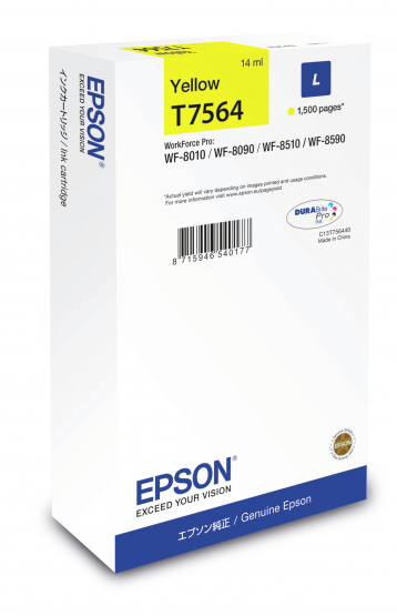 Epson Ink Cartridge L Yellow(C13T756440) 