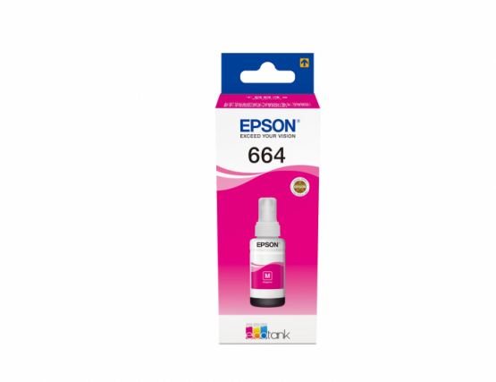 Epson 664 Ecotank Magenta Ink Bottle (70ml) (C13T664340) 