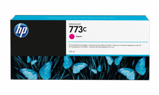 HP 773C Magenta Original DesignJet Ink Cartridge (C1Q39A) 