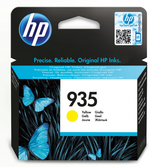 HP 935 Yellow Original Ink Cartridge (C2P22AE) 