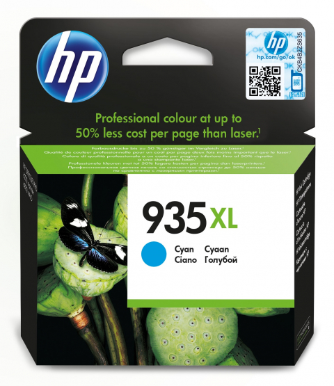 HP 935XL Cyan Original Ink Cartridge - High Capacity (C2P24AE) 
