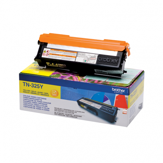 Brother TN-325Y Yellow Toner Cartridge (TN325Y) 