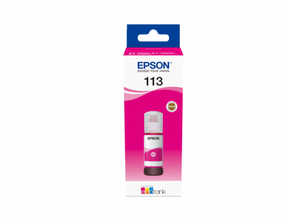 Epson 113 EcoTank Magenta Ink Bottle (C13T06B340) 