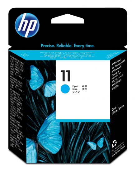HP 11 Cyan Printhead Original Ink Cartridge (C4811A) 