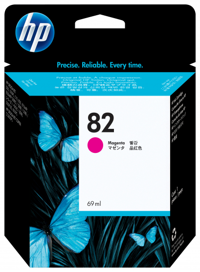 HP 82 Magenta DesignJet Ink Cartridge (C4912A) 