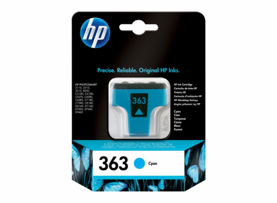 HP 363 Photo Cyan Original Ink Cartridge(C8771EE) 