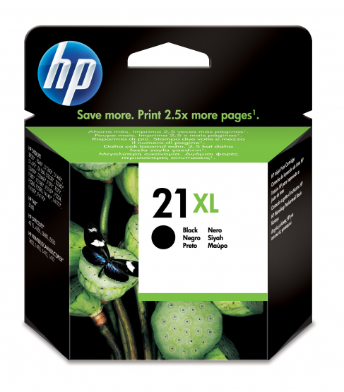 HP 21XL Black Original Ink Cartridge - High Capacity (C9351CE) 