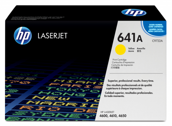 HP 641A Yellow Original Toner Cartridge (C9722A) 