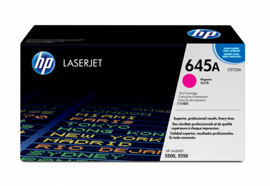 HP 645A Magenta Original Toner Cartridge (C9733A) 