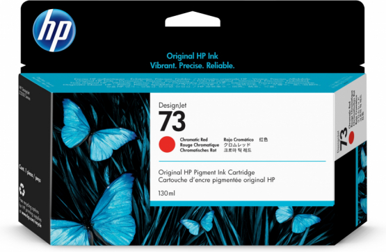 HP 73 Chromatic Red Original DesignJet Ink Cartridge (CD951A) 