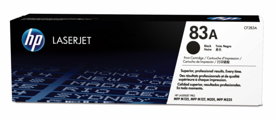 HP 83A Black Original Toner Cartridge (CF283A) 