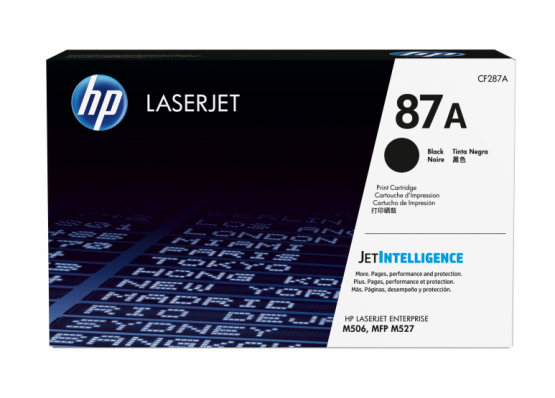 HP 87A Black Original Toner Cartridge (CF287A) 