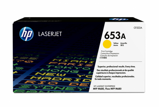 HP 653A Yellow Original Toner Cartridge (CF322A) 