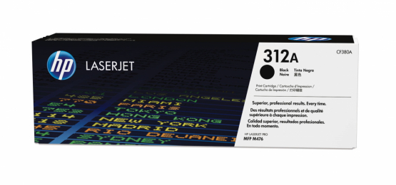 HP 312A Black Original Toner Cartridge (CF380A) 