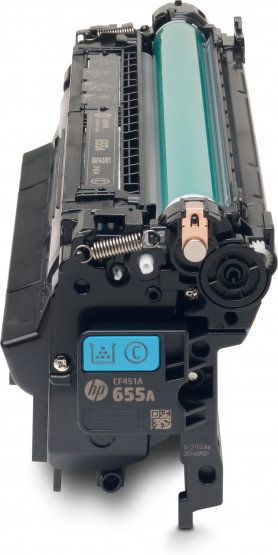 HP 655A Cyan Original Toner Cartridge (CF451A) 