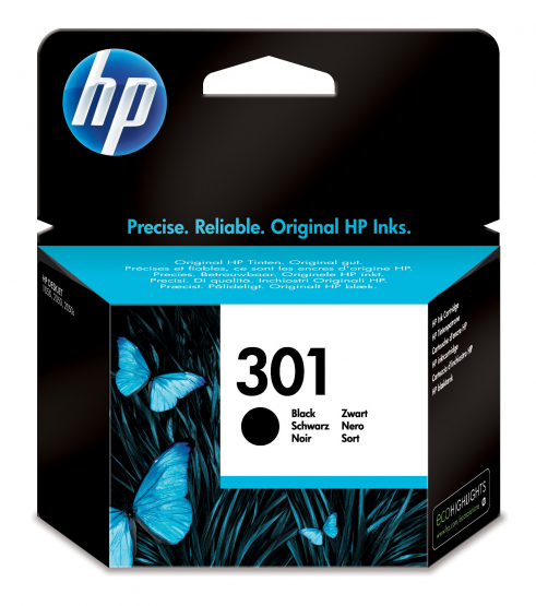 HP 301 Black Original Ink Cartridge (CH561EE) 