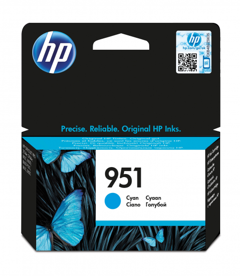 HP 951 Cyan Original Ink Cartridge (CN050AE) 