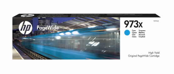 HP 973X Cyan Original Ink Cartridge - High Capacity (F6T81AE) 