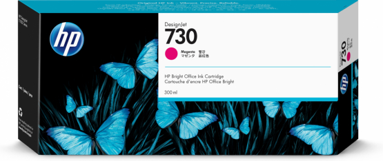 HP 730 Magenta Original DesignJet Ink Cartridge - Extra High Capacity (P2V69A) 