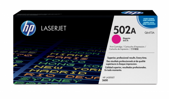 HP 502A Magenta Original Toner Cartridge (Q6473A) 
