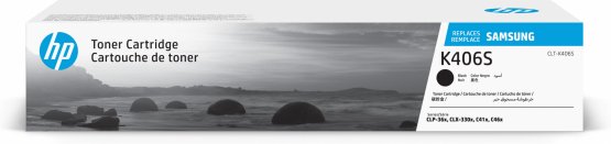 Samsung CLT-K406S Black Toner Cartridge (SU118A) 