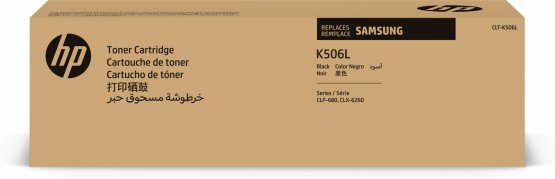 Samsung CLT-K506L Black Toner Cartridge - High Capacity (SU171A) 