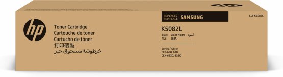 Samsung CLT-K5082L Black Toner Cartridge - High Capacity (SU188A) 