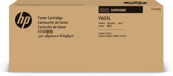 Samsung CLT-Y603L Yellow Toner Cartridge - High Capacity (SU557A) 