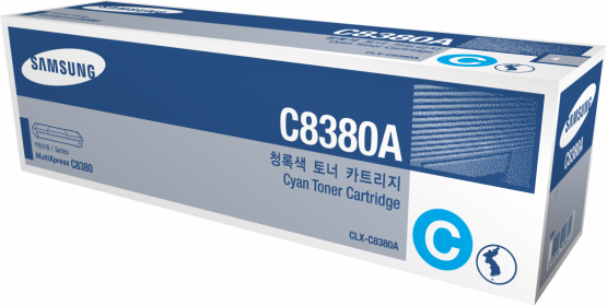 Samsung CLX-C8380A Cyan Toner Cartridge (SU575A) 