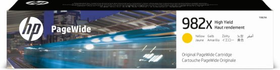 HP 982X Yellow Original Ink Cartridge - High Capacity (T0B29A) 