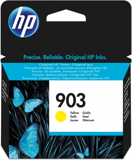 HP 903 Yellow Original Ink Cartridge (T6L95AE) 