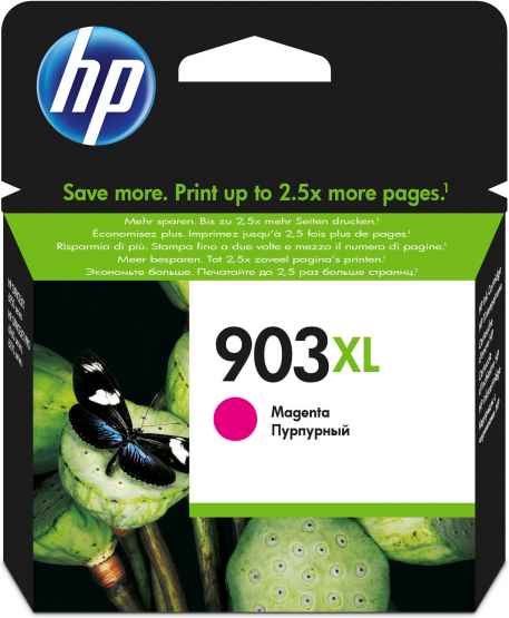 HP 903XL High Yield Magenta Original Ink Cartridge (T6M07AE) 