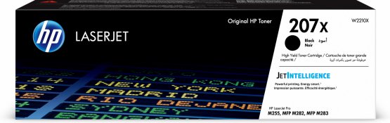 HP 207X Black Original Toner Cartridge - High Capacity (W2210X) 