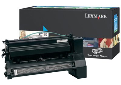 Lexmark C782X1CG Cyan Original Toner Cartridge (C782X1CG) 