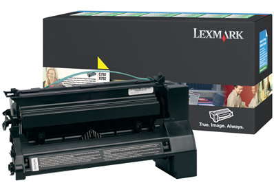 Lexmark C782X1YG Yellow Original Toner Cartridge (C782X1YG) 