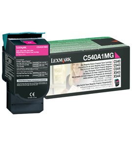 Lexmark C540A1MG Magenta Original Toner Cartridge (0C540A1MG) 