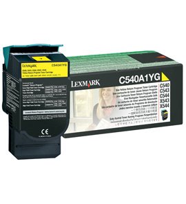 Lexmark C540A1YG Yellow Original Toner Cartridge (0C540A1YG) 