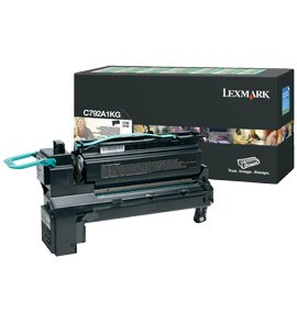 Lexmark C792A1KG Black Original Toner Cartridge (C792A1KG) 