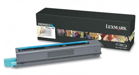 Lexmark X925H2CG Cyan Original Toner Cartridge (X925H2CG) 