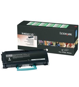 Lexmark X463A11G Black Original Toner Cartridge (X463A11G) 