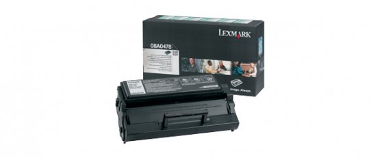 Lexmark 08A0478 Toner CartridgeOriginal Black(08A0478) 