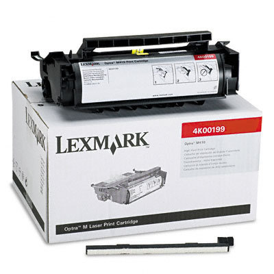 Lexmark Optra M410 10K Black Original Toner Cartridge (4K00199) 