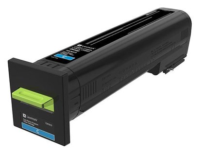 Lexmark 72K20C0 Cyan Original Toner Cartridge (72K20C0) 
