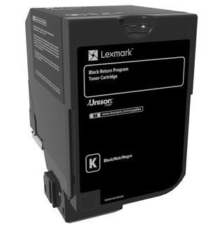 Lexmark 74C20K0 Black Original Toner Cartridge (74C20K0) 